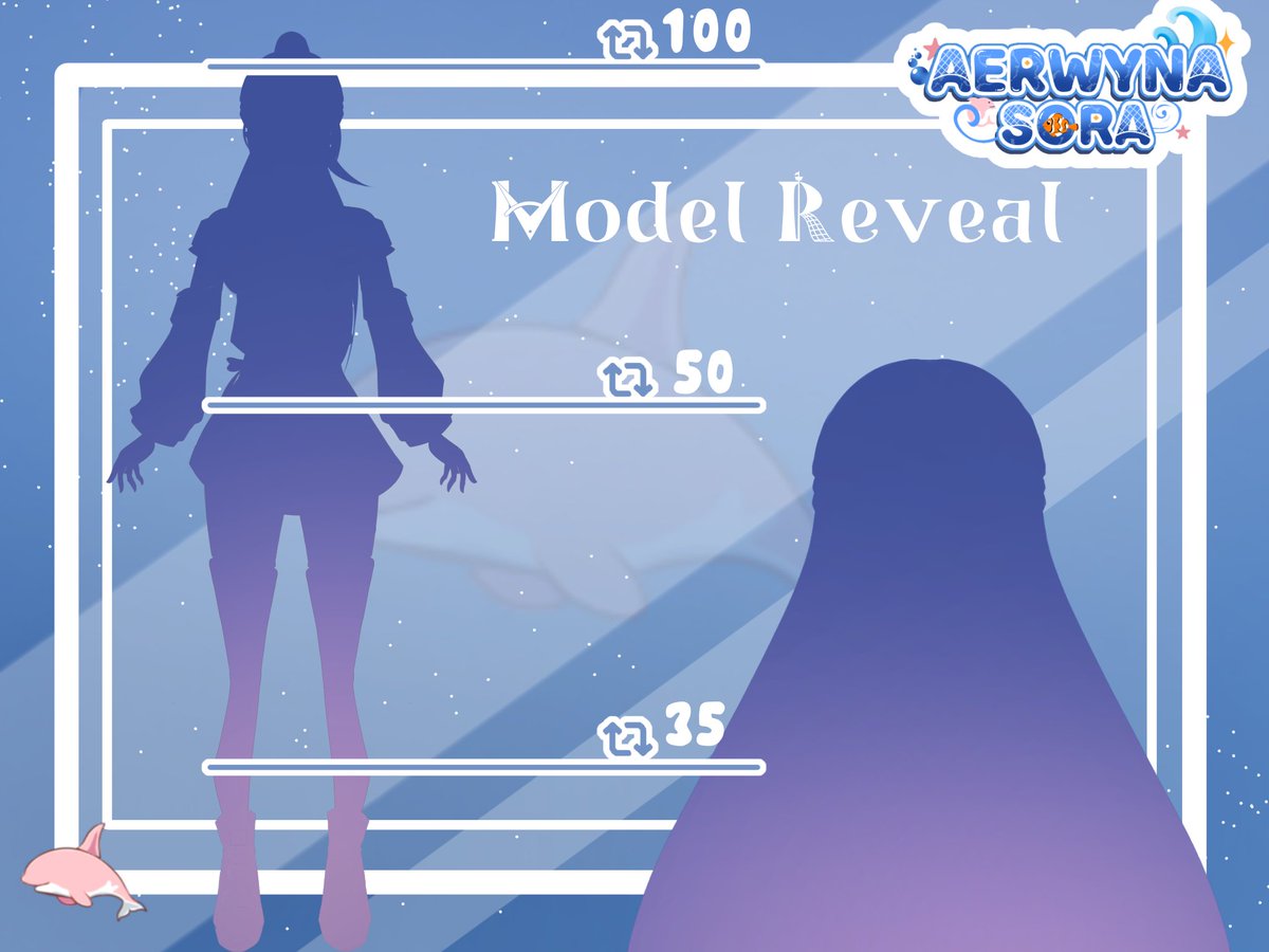 Halo aku aerwyna sora, seorang gadis yang sangat menyukai hiu! 🐬

Apakah kalian ingin membantu sora untuk keluar dari bayangan ini? Mohon bantuannya semua 🩵

youtube.com/@AerwynaSora?s…

#ModelReveal #Vtuber #VtuberID