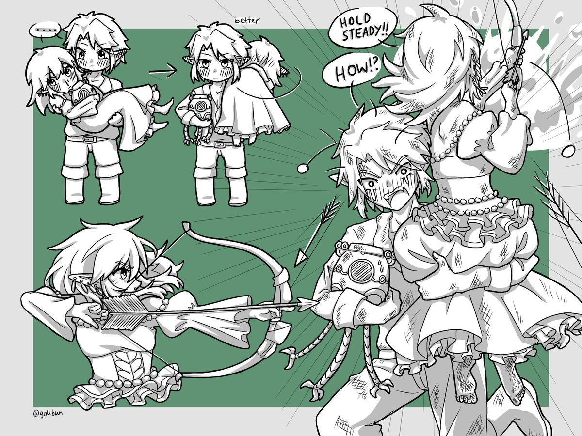 golibun's tweet photo. Twbr undercover stealth heist to retrieve terrako but crossdressing hard 😌
#twbr #トワブレ #botw #totk #link #女装 https://t.co/olGrtqGSA1