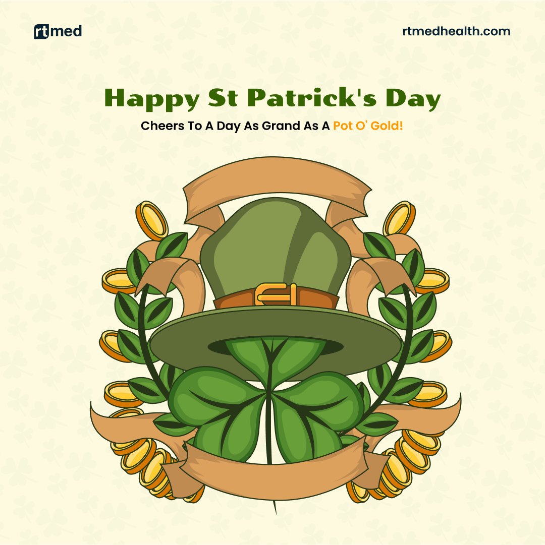 RT__Medical's tweet photo. Happy St. Patrick's Day! 

Today, let's not just wear green but also embrace it in our meals. From leafy greens to fresh veggies, let's celebrate with foods that keep our hearts as healthy and vibrant as the Irish spirit.

https://t.co/nJ5Jaik9Rq

#RTMedHealth #StPatricksDay https://t.co/gsdUsuxgxy