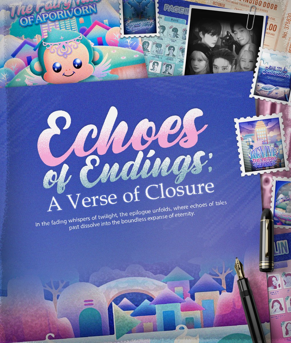 ㅤ  ㅤ  
     ㅤ Follow  laughter, chase  the  sun.  This
    ㅤ  journey paints your soul with wonder.
   ㅤ
   ㅤ   𝑬𝒄𝒉𝒐𝒆𝒔 𝒐𝒇 𝑬𝒏𝒅𝒊𝒏𝒈𝒔: A verse of Closure. 
 ㅤ