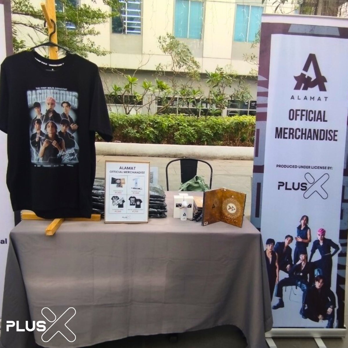 Present ulit kami sa Day 2! 

Pasulong EP, Dagundong Limited Edition Shirt, and Magiliw Fan are available! Come and visit our booth here at Viva Café, MAGILIWs! 🤎

#ALAMAT #ALAMATatVivaCafe #ALAMAT3rdAnniversary
#PLUSX #XpectTheGreat
