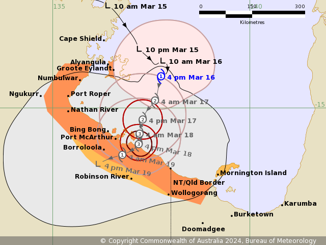 JUST IN: Tropical Low #09U in the #GulfofCarpentaria has intensified to a Category 1 TC just today, with the BoM naming it #Megan. 

Current forecasts place it at Category 3 at its peak before landfall. Tropical cyclone watches and warnings are in place. 

#tropics #wxtwitter