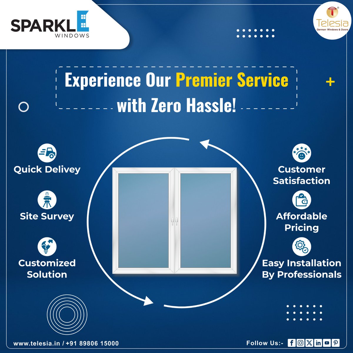 Upgrade your home with sleek aluminium windows from Sparkle Windows today! 💫 
Enjoy premium service and hassle-free installation. ✨

Contact us:-
📞 +91 89806 15000

#sparklewindows #sparklewindows #WindowWonder #AluminumElegance #SilenceTheWorld #HomeStyle #ElevateYourSpace