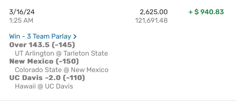 JParlays's tweet photo. I tend to chase on bets when I lose throughout the day… lately I’ve been HITTING ✅🚀💵💵💵💵. 

HIT THAT FOLLOW #FreePlays 

I’ll have a couple plays tomorrow 👨🏿‍🍳 https://t.co/fnkKVP3GLZ