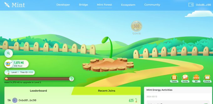 thaismile77's tweet photo. 🆘Hướng dẫn làm Testnet dự án #Mint_Blockchain

Chiến dịch Mint Forest đã được mở dành cho: 
1. MintID NFT Holders
2. Mint Genesis NFT Holders 
3. Users with an invitation code

Hướng dẫn 👇
B1: 
Truy cập: https://t.co/m0um4HvrOR
- Kết nối ví.
- Kết nối X (twiter)
- Nhập CODE: 211BCB6E

B2: 
Thực hiện các task daily để tích lũy #ME  
Dùng nó để tưới trồng MintTree, MintTree sẽ được quy đổi thành token $MINT khi dự án Mainnet