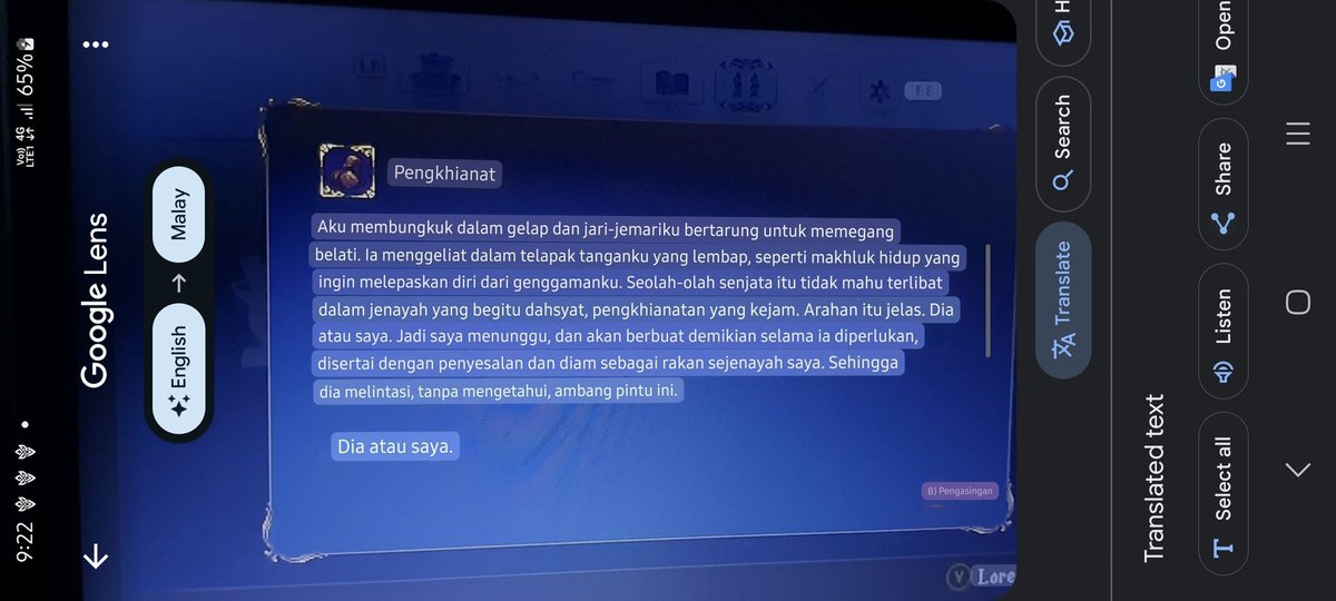 Playing Blasphemous 2 and... ancient English...

Well, thanks to Google Translate.