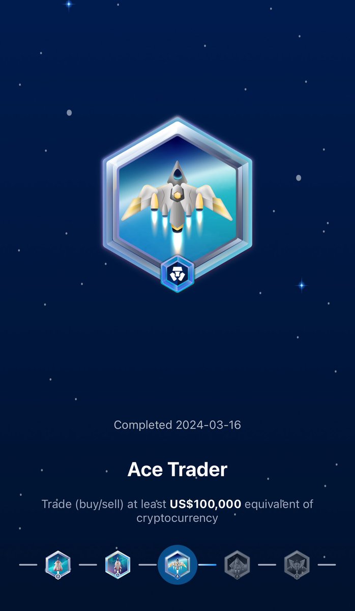 GM ☕️ Thank you @cryptocom for the #AceTrader #Badge and 150 #diamonds #rewards #crofam #FFTB #CryptoCommunity #Cronos #Cro #LoadedLions #Visa #IcyWhite #CashBack