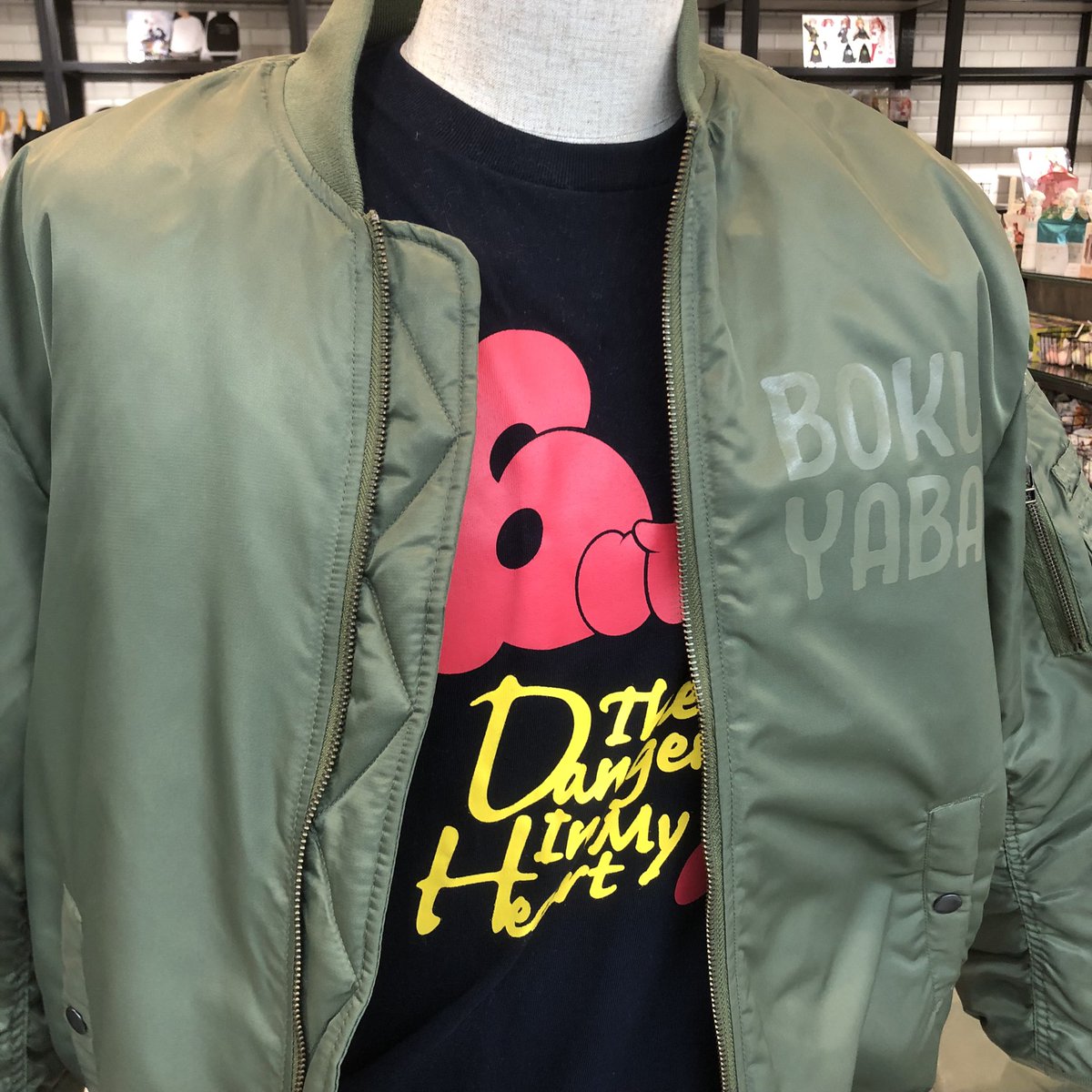 僕の心のヤバイやつ 【Space A la mode】 MA-1 僕の心のヤバイやつ 【Space A la mode】MA-1 僕ヤバ