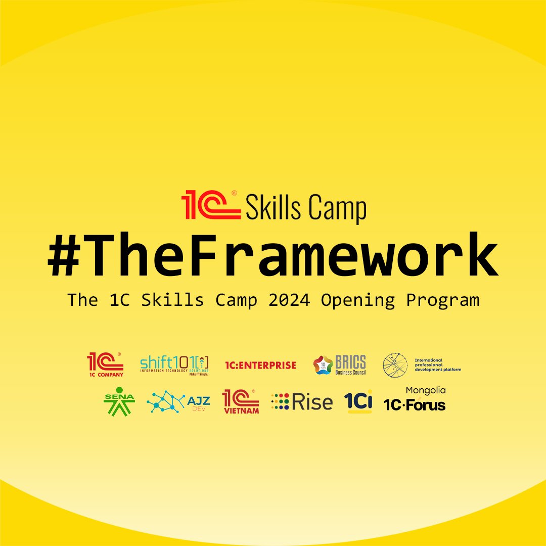 shift101IT's tweet image. JOIN US! 🤝

Please watch the World Premiere of
#TheFramework | The 1C Skills Camp 2024 Opening Program
Link (English): youtu.be/Tzjy2xoh2Zw
Link (Spanish): youtu.be/HLvBq2qcu7k
March 16, 2024
•10:00 PM in the Philippines
•9:00 PM in Vietnam
•4:00 PM in Egypt