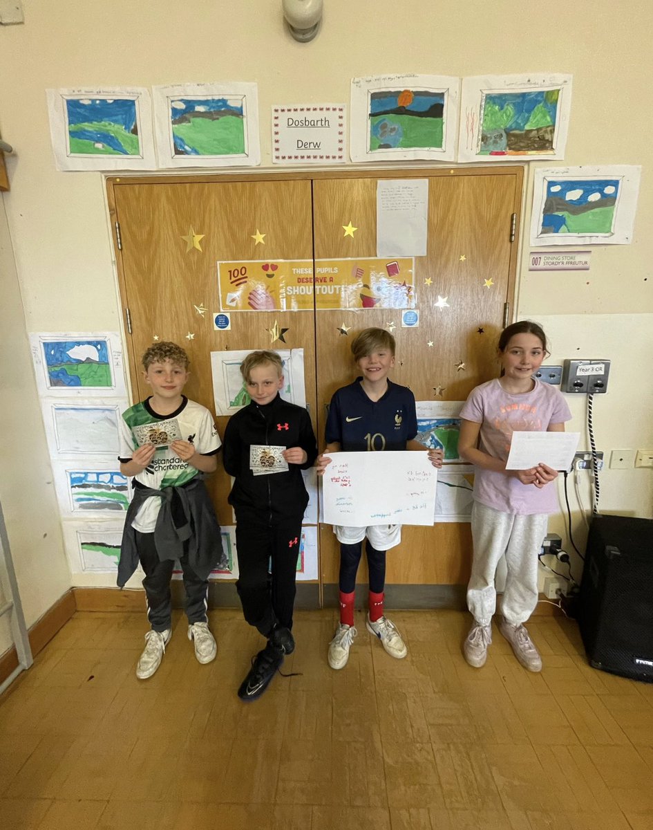 Dosbarth Derw (@missgmg) on Twitter photo Celebrating these superstars this week ✨
Da iawn pawb. Keep up the good work 👏
<a href="/YsgolMaesglas/">Ysgol Maesglas</a> Celebrating these superstars this week ✨
Da iawn pawb. Keep up the good work 👏
<a href="/YsgolMaesglas/">Ysgol Maesglas</a>