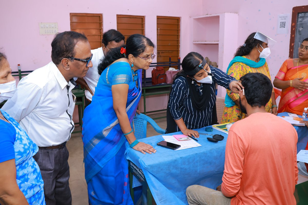 A total of 1521 general public got benefitted by this camp, in which Special Medical Aid Equipment such as 29 Nos. of Hearing Aid, 10 Nos. of Wheel Chair, 06 Nos. of Walker, 30 Nos. of Tripod and 01 No. of Blind Stick were donated to the beneficiaries. #NLCIL #NLCILForTheSociety