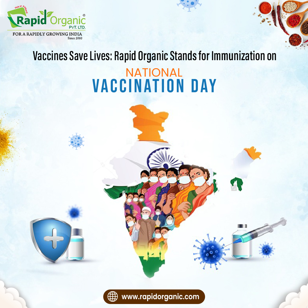Rapid Organic Champions Immunization on National Vaccination Day. Let's Ensure Health and Safety for All by Embracing the Power of Vaccines. 🌟💉

#NationalVaccinationDay #ImmunizationMatters #VaccineSafety #HealthForAll #VaccineAwareness #ProtectWithVaccines #PublicHealth