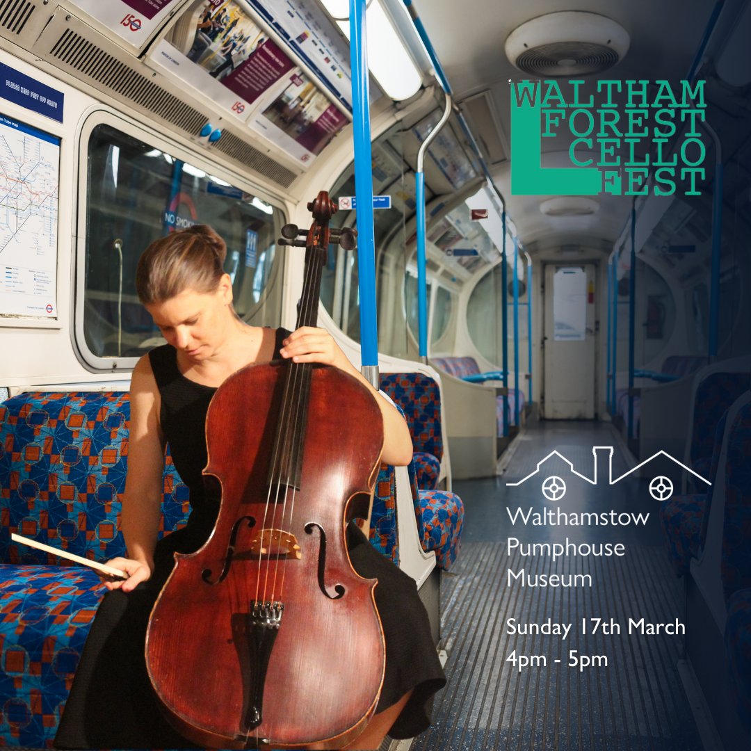🌲#WalthamForestCelloFest
presents
🚇Underground Lunchtime Recitals
🎻Anna <a href="/Brikciusova/">Anna Brikciusová</a> #Cello 🇨🇿
📅 Sunday 17th March @ 4pm
🚂  <a href="/PumphouseMuseum/">Walthamstow Pumphouse Museum</a> #Walthamstow #E17 #London🇬🇧

💰Admission:   eventbrite.co.uk/e/waltham-fore…  🎟️ 👈🏻

#BACH339 #SundayAfternoon  #WalthamForest #VisitLondon