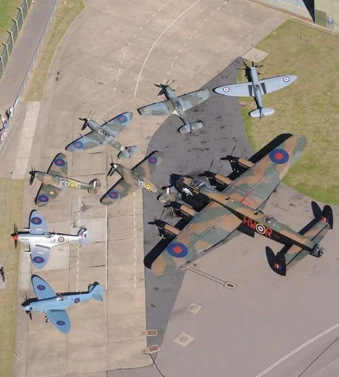 BBMF for Saturday.
   credit Aerospace