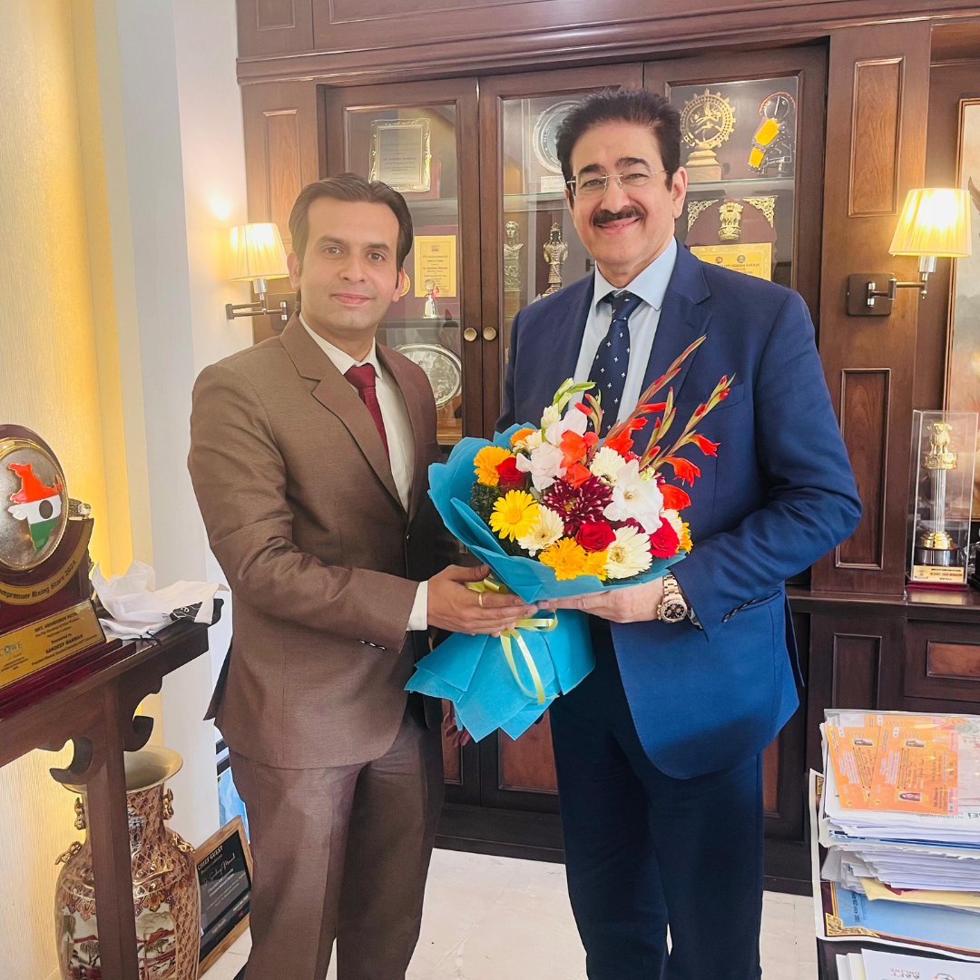 MIICCIA Additional Director, Nitish Sharma met with Mr. Sandeep Marwah, President of ICMEI ( International Chamber of Media and Entertainment Industry) on 14th March, 2024. 

#MIICCIA #MIICCIAMeeting #ICMEIPartnership #ChamberCollaboration #MediaIndustry #EntertainmentIndustry