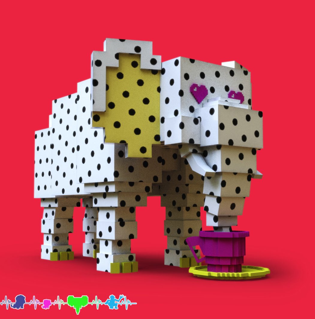 GM🐘GM✨☕️

Wishing you all a Elephantastic day ahead 🌴🦁🐘🦁🍼🦍🌴✨#NFTJungle #NFTS #NFTCommunity💜