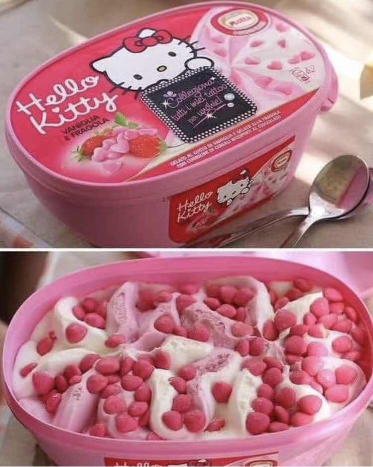 Hello Kitty ice cream