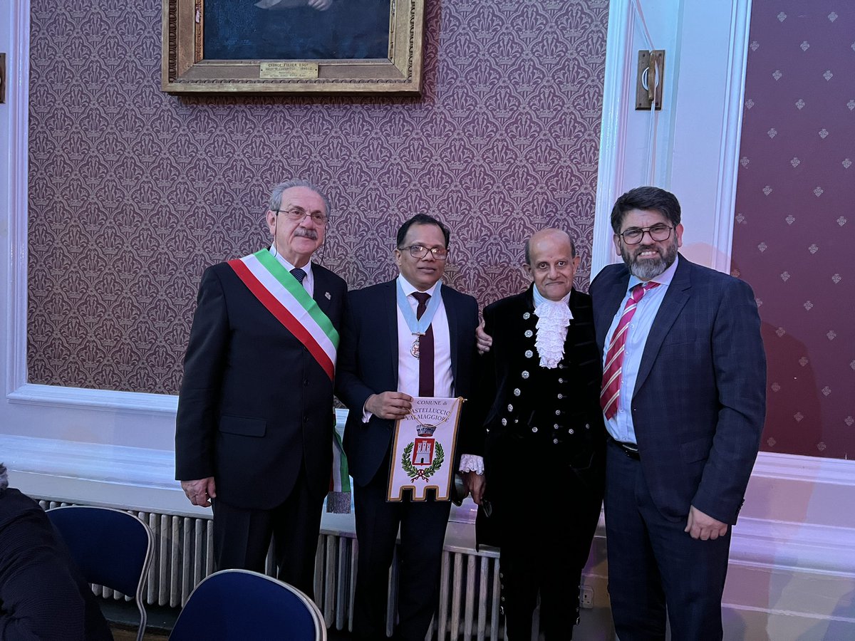 Last evening at Cambridge Mayor’s Reception at Guildhall - a brilliant evening & chance to catchup with a lot of people we have met during the year as H.S. including the Italian Consulate Representative