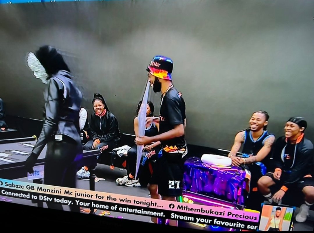 Some people want us to believe Ghost hates McJ , look how he was happy for him 

#BBMzansi