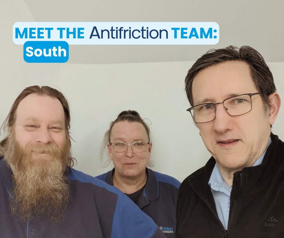 Meet the team! 🙎‍♂️🙍‍♀️🙎‍♂️🙎‍♂️ Here are some of the Antifriction South branch team, based in Fareham who look after lots of our Southern customers. Call your local team today to find out how you can maximise your machinery antifriction.co.uk/locations/