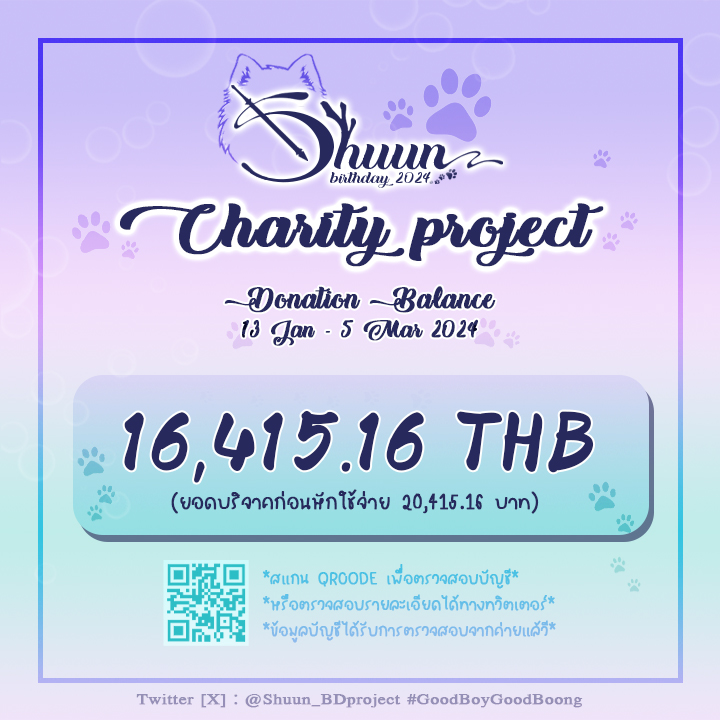 Shuun_BDproject's tweet photo. 🫧สรุปรายละเอียด Charity project🫧
#GoodBoyGoodBoong

💙รายละเอียดบัญชี : https://t.co/5j2mfeUfH0
💙ใบ Certificate จากมูลนิธิจะอัพเดตภายหลัง
💙ขอบคุณทุกท่านที่มีส่วนร่วมในการปกป้องทะเล ในนามอารุนะ ชุน และบุ่งบุ๋งนะคะ！เราสามารถปกป้องทะเลด้วยวิธีอื่นได้ในทุกๆวันด้วยนะ~ https://t.co/ceWz4QIfCw