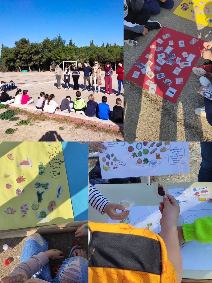 Les xiquetes i xiquets de primer i segon han realitzat un taller sobre l'alimentació saludable. Moltes gràcies a tot l'equip sanitari per realitzar aquests tallers tan divertits.