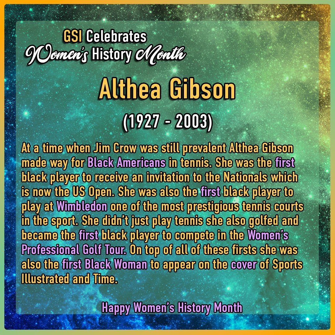 GirlStreamers's tweet photo. Celebrating #WomensHistoryMonth with Althea Gibson
https://t.co/gkolNyUJxz https://t.co/V1IM3UUd7e