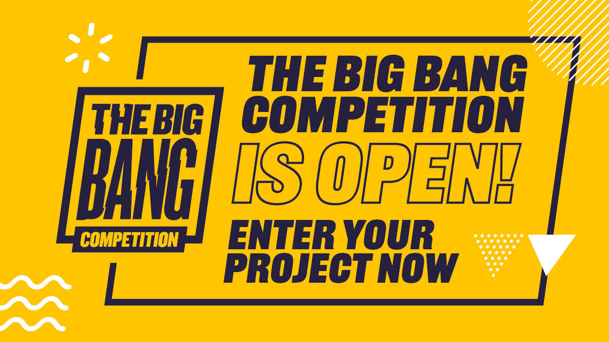 Inspire inquisitive minds to think big, challenge facts, ask questions and invent solutions with the #BigBangCompetition. Find out more about @BigBangUKSTEM and enter today: bit.ly/3tBZGiC 🧑‍🔬🧪 
Open to young people in the UK aged 11 to 18.