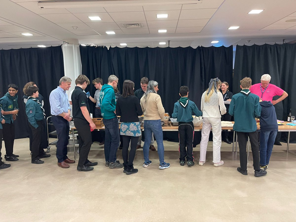 A lovely evening last night for the Scouts Centenary Quiz fundraiser. Thanks to all who helped make it happen and who took part.