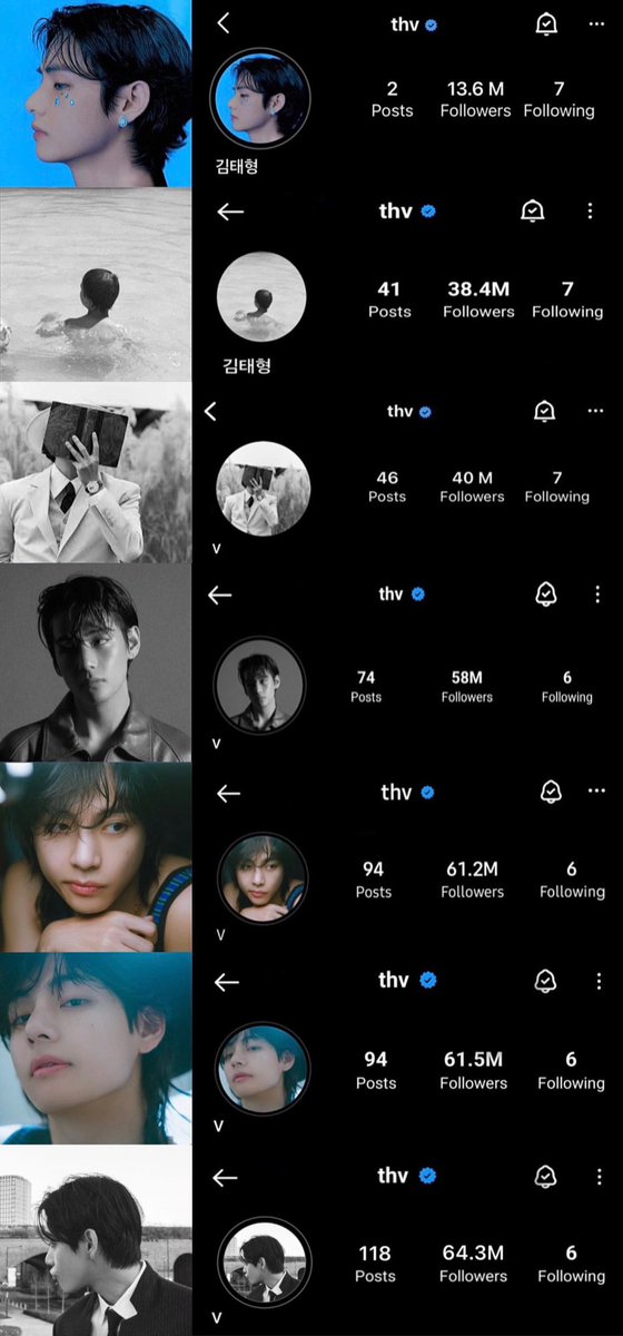 btsmemeories's tweet photo. thv insta pfp’s https://t.co/3XsaKTHPr0
