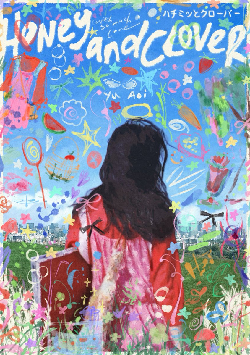 fawn__eyed's tweet photo. For the rare ones, that capture the invisible 💐🖌️🎨

Honey and Clover poster by me and @userishomebody! 🦋🎀 https://t.co/eJl38OKQfM