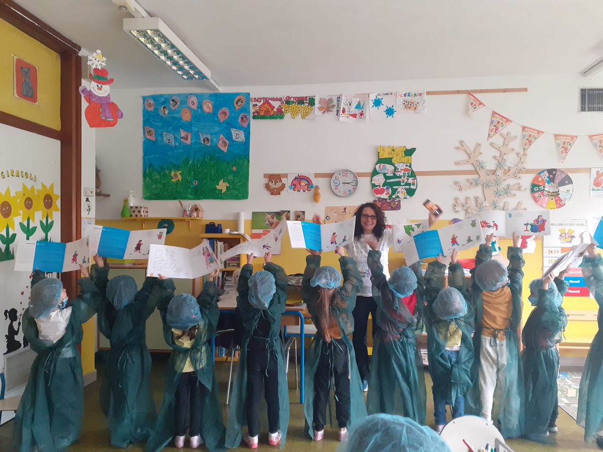 cute_project's tweet photo. Con Sonia alla Scuola d’infanzia Buoncompagno a Torino, un nuovo laboratorio per combattere le ustioni! Cuty ❤️ https://t.co/nAbv29hsZ7