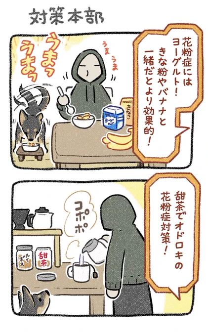 年々対策増やしてるけど
一生勝てる気がしない
#花粉症 #漫画が読めるハッシュタグ 