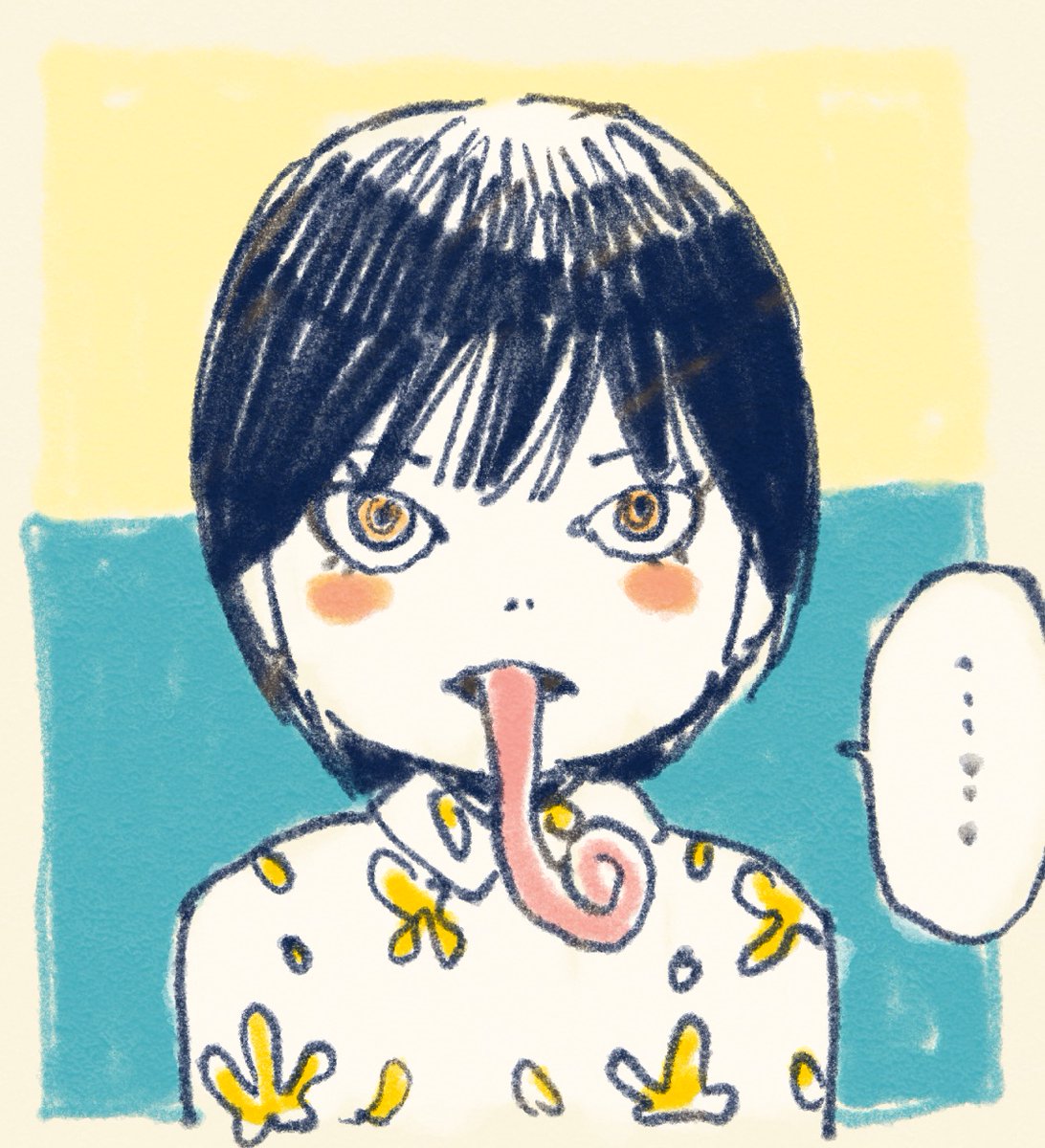 脅威の新人に舌を巻くイラストレーター3年目 