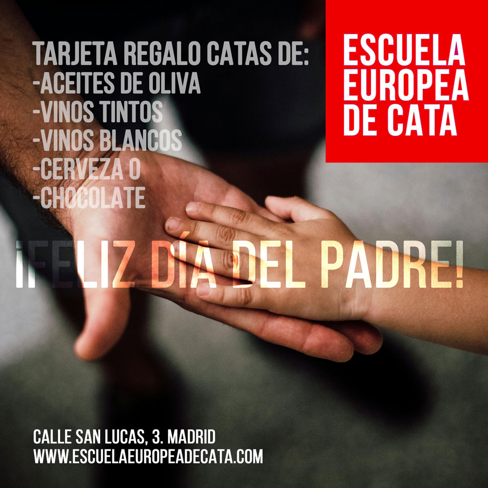 LUEGO NO DIGAS QUE NO TE DAMOS IDEAS DE REGALO

CATA DE ACEITES DE OLIVA, DE VINOS TINTOS, DE VINOS BLANCOS, CERVEZA O CHOCOLATE. Un regalo lleno de amor y de sabor. escuelaeuropeadecata.com/aula-de-cata-d…