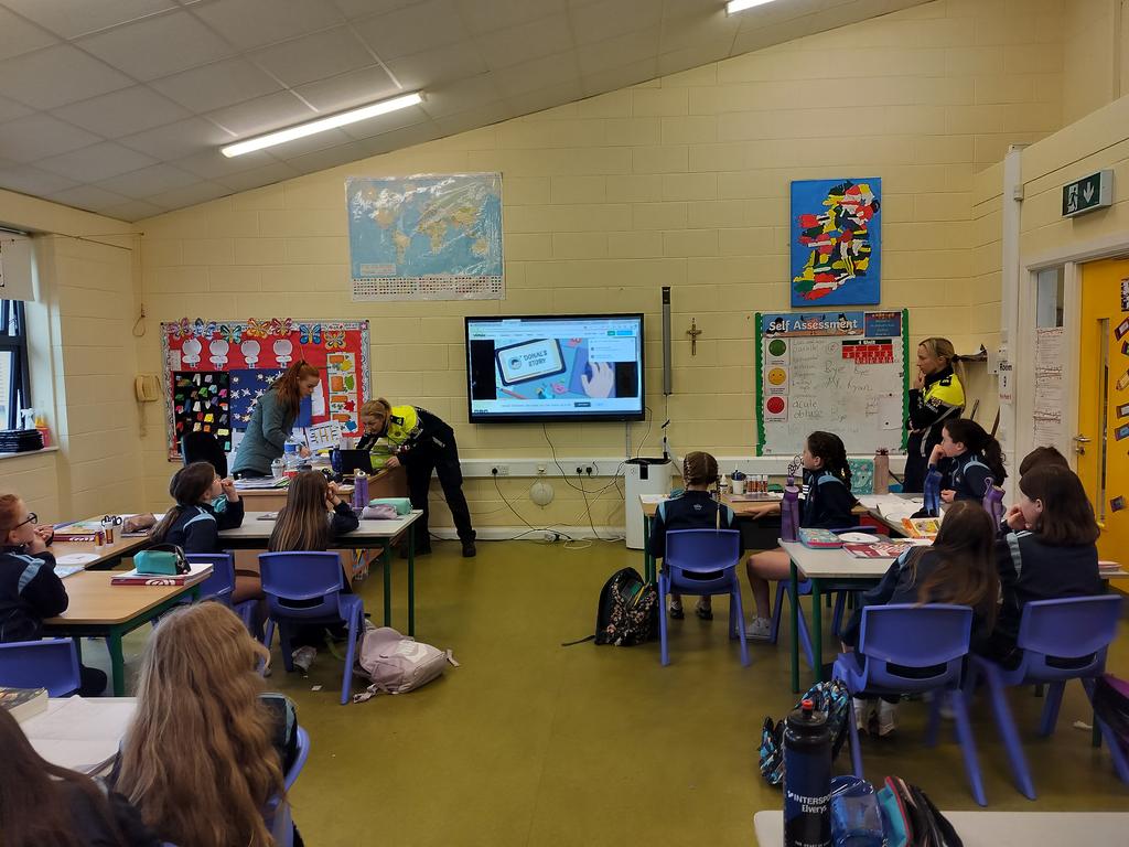 Mr Clohessy (@mr_clohessy) on Twitter photo 3rd & 4th class had a visit from na Gardaí Síochána recently. Internet usage, behaviour and conduct were discussed as well as Cyberbullying. #agreetoagree <a href="/quinns/">Quinn Supplee : @quinns@mastodon.world</a> 3rd & 4th class had a visit from na Gardaí Síochána recently. Internet usage, behaviour and conduct were discussed as well as Cyberbullying. #agreetoagree <a href="/quinns/">Quinn Supplee : @quinns@mastodon.world</a>