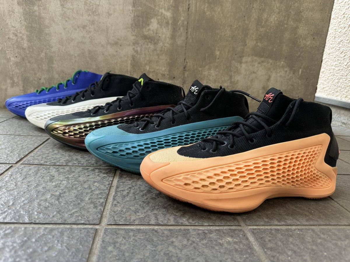 tengusneaker's tweet photo. 近々ちゃんと撮影しようかしら
気持ちは早いですが、2024年のベストシューズはA.E.1だと思います!!
#ae1 #beleivethat @adidasHoops @theantedwards_ https://t.co/OyL2UwmfNF