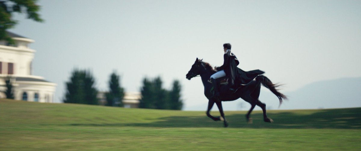 Charan on horseback, set his pace and was ready to see everyone soon.

#ข้ามฟ้าเคียงเธอSeries