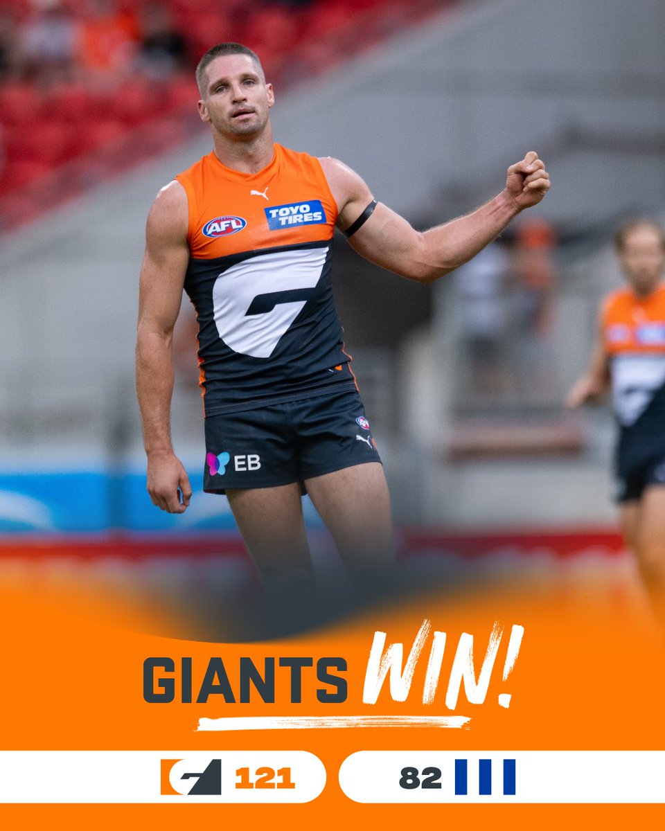 GWSGIANTS's tweet image. Pretty good start 🍊