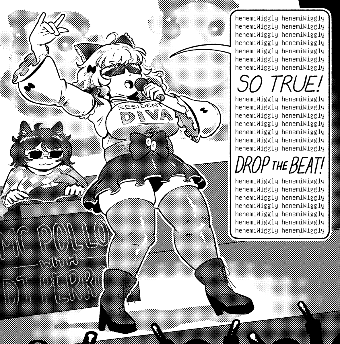 happy birthday mimi can't wait for your epic dance concert!!!!! #henemipng #castellart
