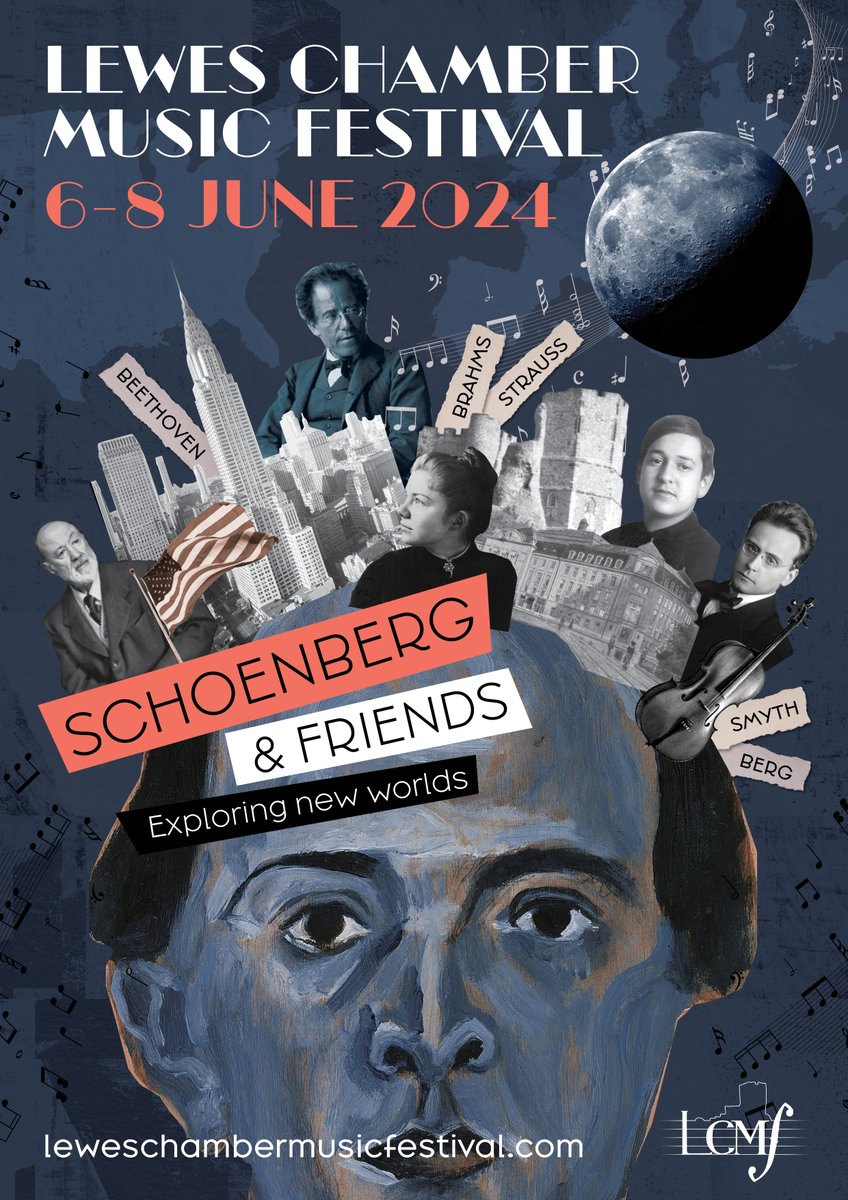 LewesFestival's tweet photo. Presenting…
🌕 The 13th Lewes Chamber Music Festival! This year celebrating the 150th birthday of Arnold Schoenberg (who has had his music featured at the Festival almost every year and so now deserves his own birthday party!) https://t.co/TGu8rli3Ef