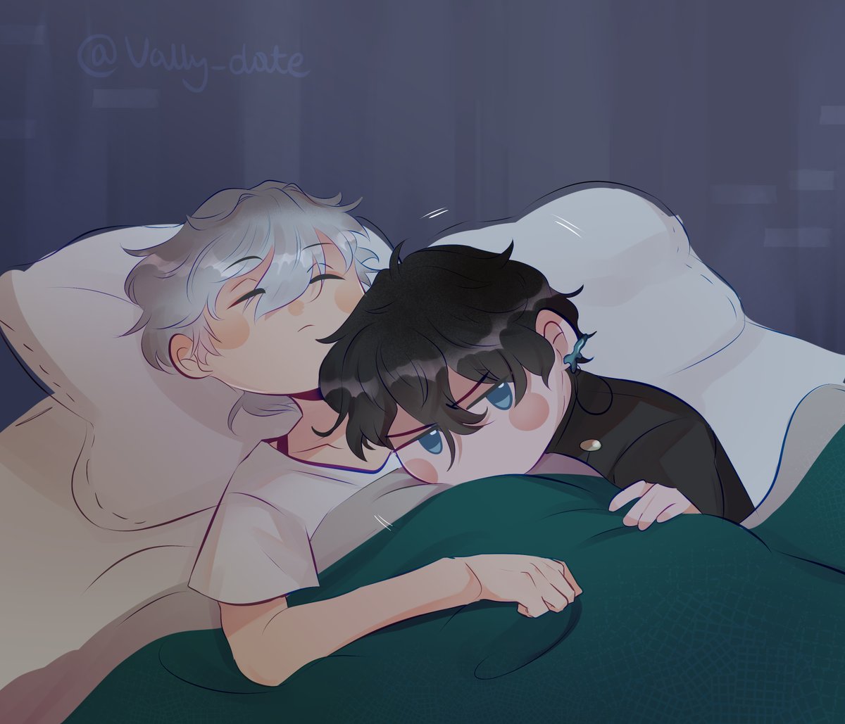 Vally_date's tweet photo. Too quiet heart.

#caelus #danheng #dancae #honkaistarail https://t.co/yRZ96RYiP6