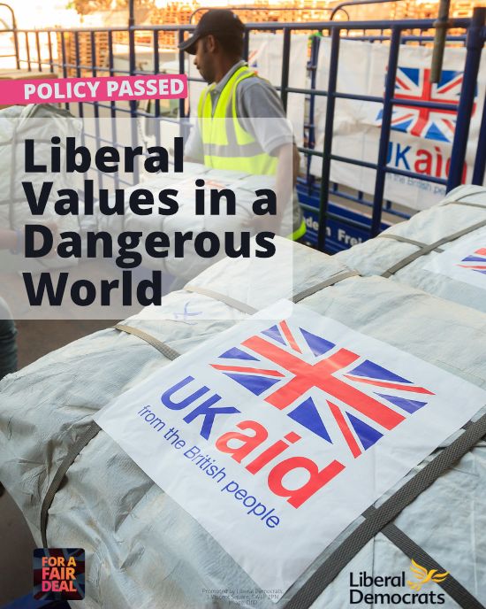 In a world fraught with uncertainty and conflict, with war raging on our continent, the UK needs to take decisive action to uphold peace, security, and democratic principles throughout the world.