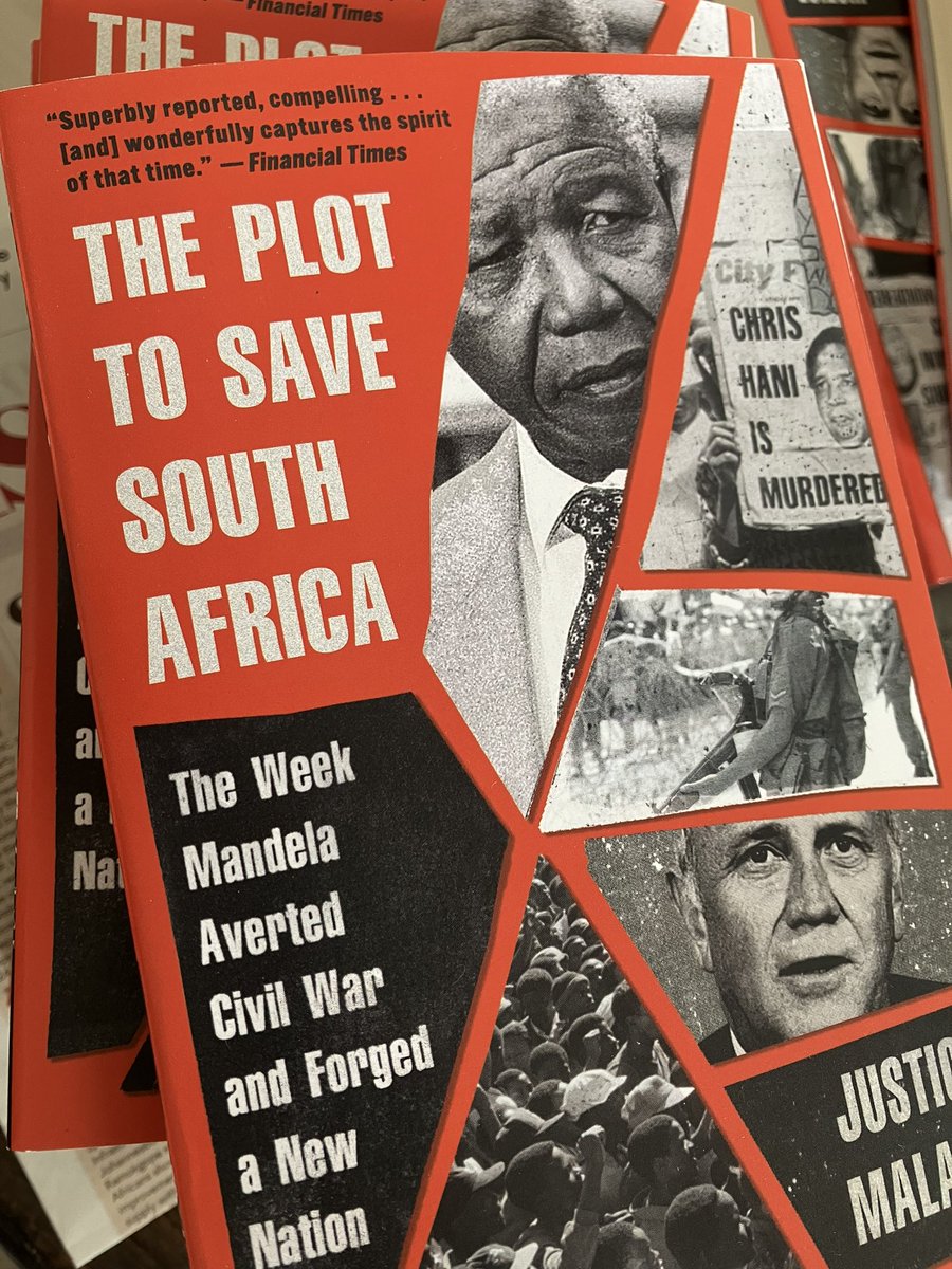 justicemalala's tweet photo. Thank you @EbrahimFakir and #TimeoftheWriter for a wonderful discussion on Chris Hani and The Plot To Save South Africa. So much to talk about and so little time!
Thanks everyone for joining! Much appreciated! https://t.co/NLFXHn5O6L