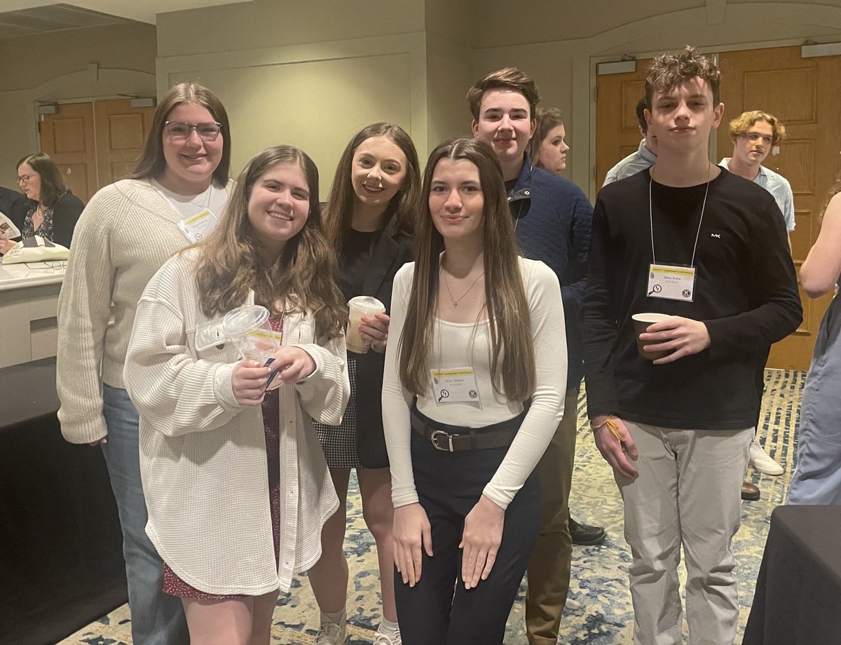 Kirtland Key Clubbers are Ready for a great day at DLC! #ohkcdlc24 #hornetpride