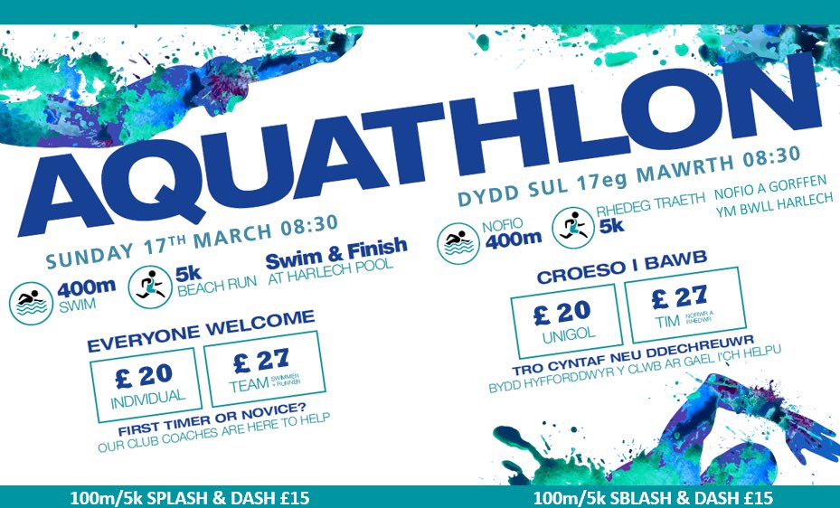 GogTriathlon's tweet photo. Wishing #GOGSpeed to our athletes competing in the @HarlechTri Aquathlon this Sunday! https://t.co/GJw44vI70p