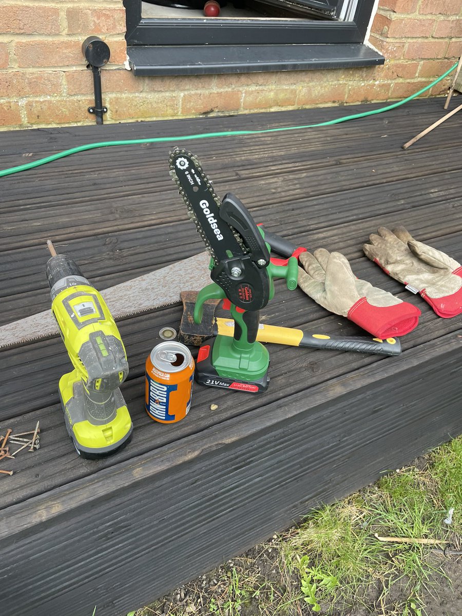 Tackling this shed with Irn Bru and the Aldi middle aisle. Wish me luck!