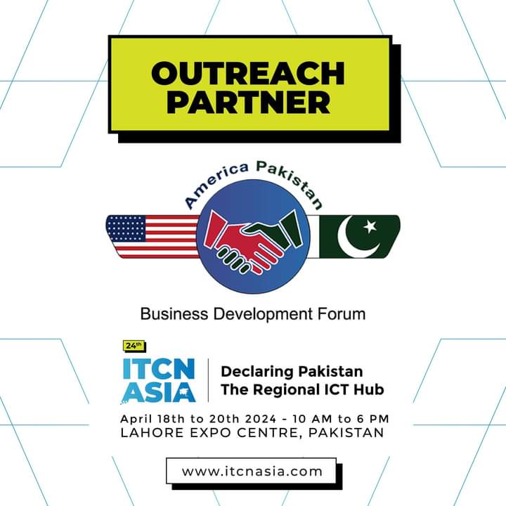 Thrilling News! ⭐

We are thrilled to announce that the America Pakistan Business Development Forum (AMPAK-BDF) has joined us as an Outreach Partner for ITCN ASIA 2024! 🤝
#ITCNAsia #itcnasialahore #ampakbdf #AI #artificialintelligence #BigData #technology #technologynews