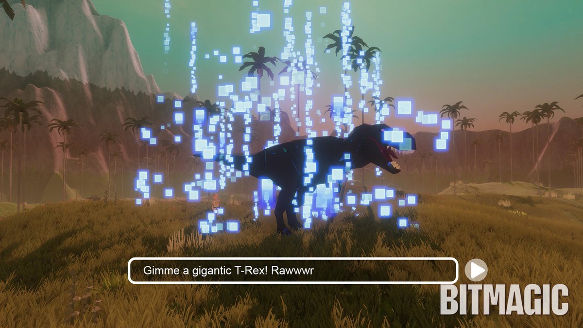 BitmagicAI's tweet image. If you’re new to Bitmagic.. yes the rumours are true… you CAN just type in any game idea in a text window, and watch it appear before your eyes. Like magic.#imagineGames #Bitmagic #TextToGame