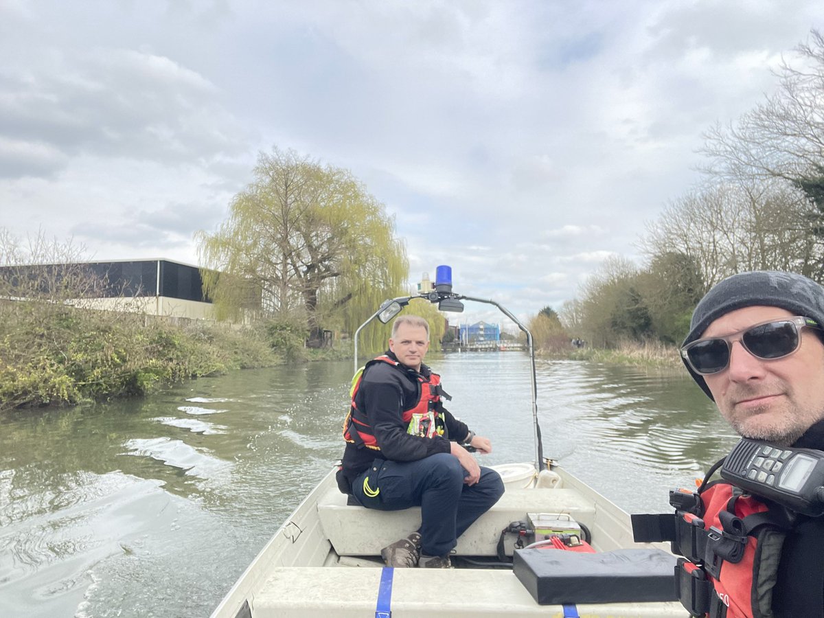 #volunteer rescue crew out today on #communitysafety patrol Through #hertford and #ware #eastherts #keepingyousafe #waterrescue #hertfordshire